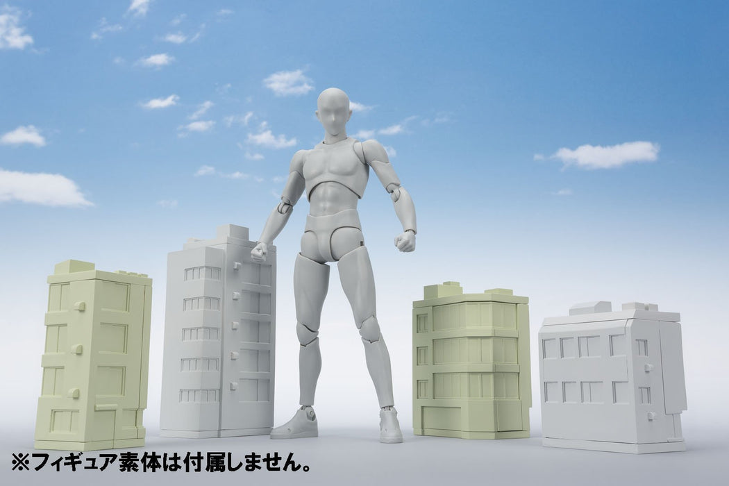 Tamashii Option Act Building Figure By Bandai Spirits - Japan