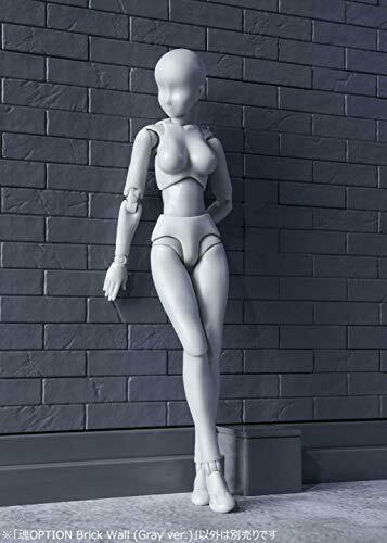 Tamashii Option Brick Wall Gray Ver. Action Figure Accessories Bandai