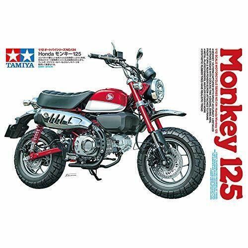 Tamiya 1/12 Motorrad Serie Nr.134 Honda Monkey 125 Plastikmodellbausatz