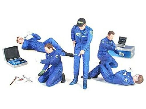 Tamiya 1/24 Rally Mechanics Set Plastic Model Kit - Japan Figure