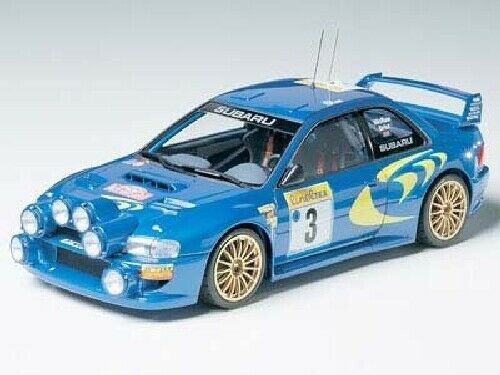 Tamiya 1/24 Subaru Impreza Wrc '98 Monte Carlo Plastic Model Kit - Japan Figure
