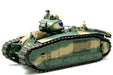 Tamiya 1/35 Franch Battle Tank B1 Bis Model Kit - Japan Figure