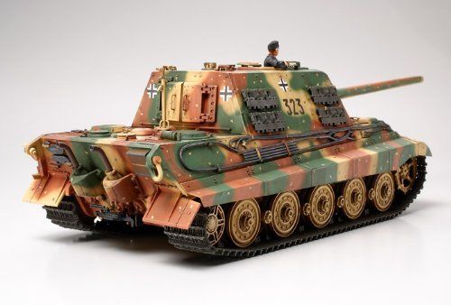 Tamiya 1/35 Deutscher schwerer Jagdpanzer Jagdtiger Early Production Model Kit
