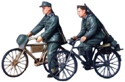 Tamiya 1/35 German Soldiers With Bicycles Model Kit - Japan Figure