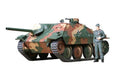 Tamiya 1/35 Jagdpanzer Hetzer Mittelre Production Model Kit - Japan Figure