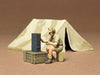 Tamiya 1/35 Military Miniatures Tent Set Model Kit - Japan Figure