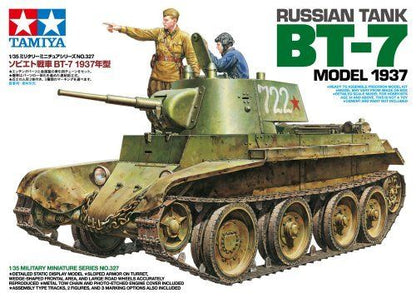 Tamiya 1/35 Russian Tank Bt-7 Model 1937 Model Kit- Japan Figure Store - #1 Bring To You The Best Japanese Goods