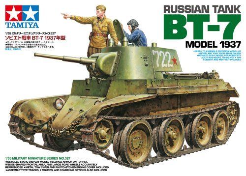 Tamiya 1/35 russischer Panzer Bt-7 Modell 1937 Modellbausatz