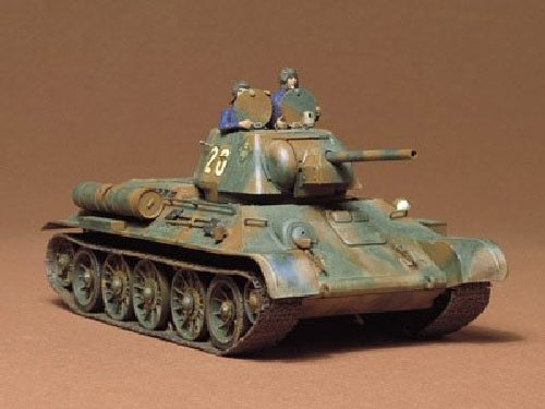 Tamiya 1/35 Russian Tank T34/76 1943 Model Kit - Japan Figure