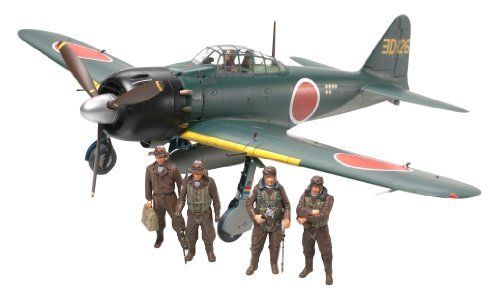Tamiya 1/48 Mitsubishi A6m5/5a Zero Fighter Zake Type 52/52 Koh Model Kit - Japan Figure