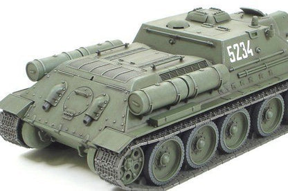 Tamiya 1/48 Russian Tank Destroyer Su-122 Model Kit- Japan Figure Store - #1 Bring To You The Best Japanese Goods