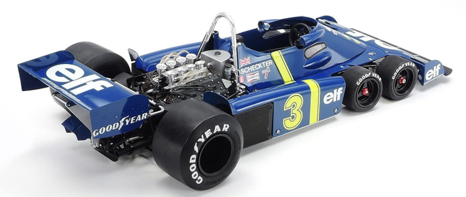 Tamiya 1/12 Big Scale Series No.36 Tyrell P34 Six Wheeler With Etching Parts Plastic Model 12036 Molding Color