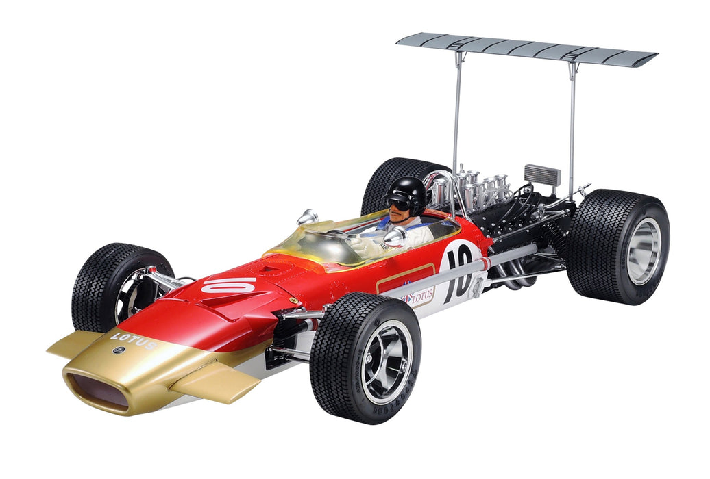 TAMIYA 12053 Team Lotus Type 49B 1968 With Photo Etched Parts 1/12 Scale Kit