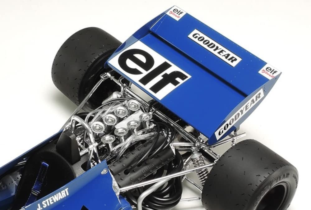 TAMIYA 12054 Tyrrell 003 1971 Monaco Gp With Photo Etched Parts 1/12 Scale Kit