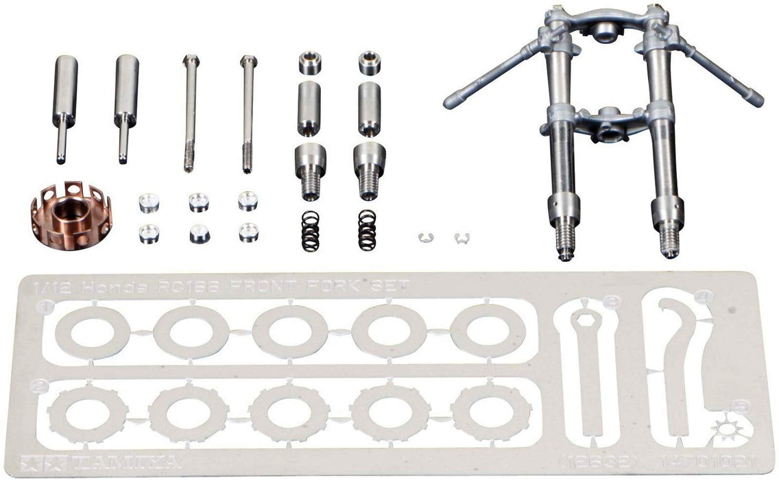 TAMIYA 12632 Honda Rc166 Clutch & Front Fork Set 1/12 Scale Kit