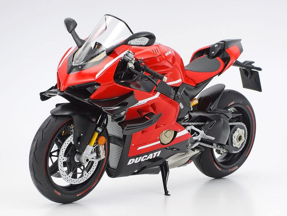 Tamiya 1/12 Motorrad Serie Nr. 140 Ducati Superleggera V4 Kunststoffmodell 14140 Formfarbe