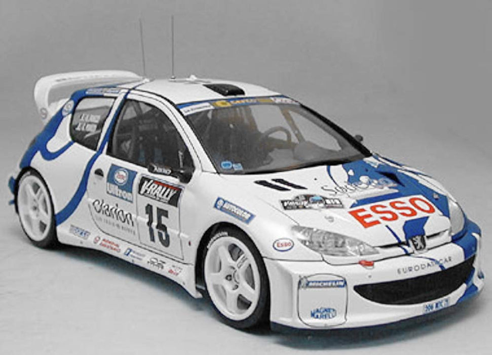 TAMIYA 24221 Peugeot 206 Wrc Bausatz im Maßstab 1/24