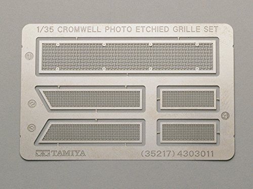 Tamiya 1/35 German Tiger I Early Production Photo-etched Grille Set Kit