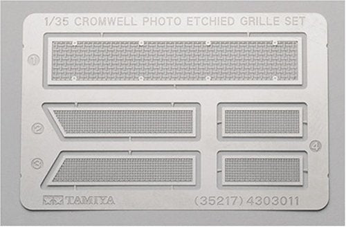 TAMIYA 35222 Cromwell Photo Etched Grille Set 1/35 Scale Kit