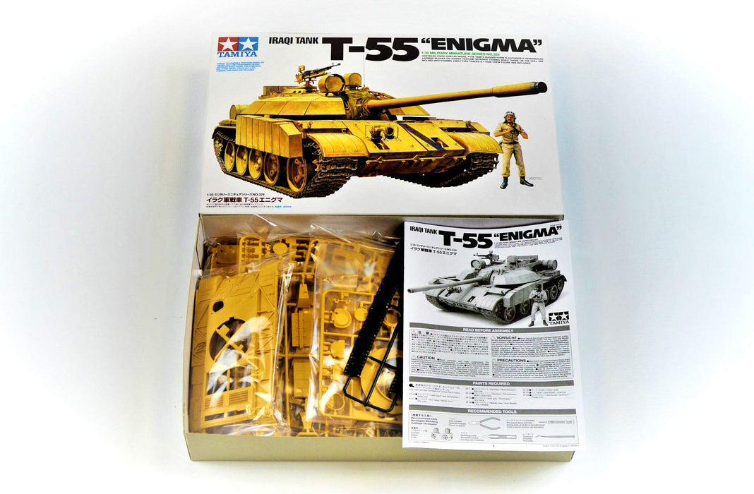 TAMIYA 35324 Iraqi Tank T-55 Enigma 1/35 Scale Kit