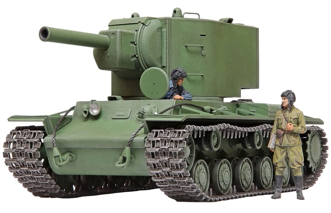 TAMIYA 1/35 Russischer schwerer Panzer Kv-2 Plastikmodell