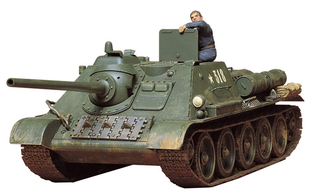 TAMIYA 35072 Russischer Jagdpanzer Su-85 Bausatz im Maßstab 1:35