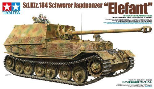 Tamiya 1/35 Sd.kfz.184 Schwerer Jagdpanzer Elefant Modellbausatz