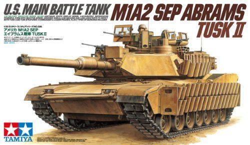 Tamiya 1/35 U.s. Main Battle Tank M1a2 Sep Abrams Tusk Ii Model Kit Japan