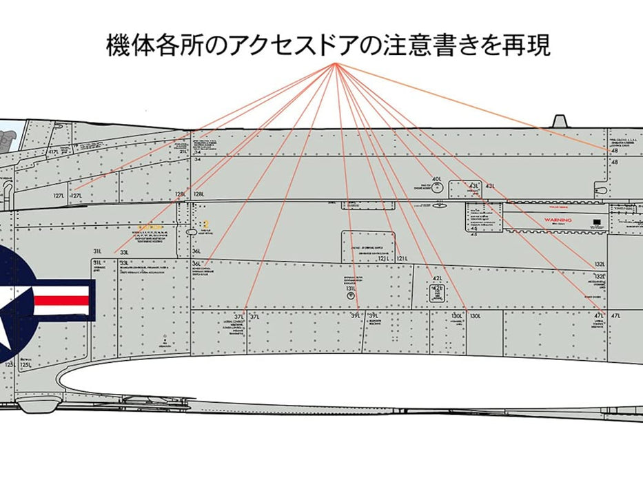 TAMIYA 1/48 F-4 Phantom Ii Us Navy Access Door Decal Set