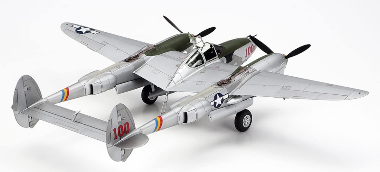 TAMIYA 1/48 Lockheed P-38J Lightning Plastic Model
