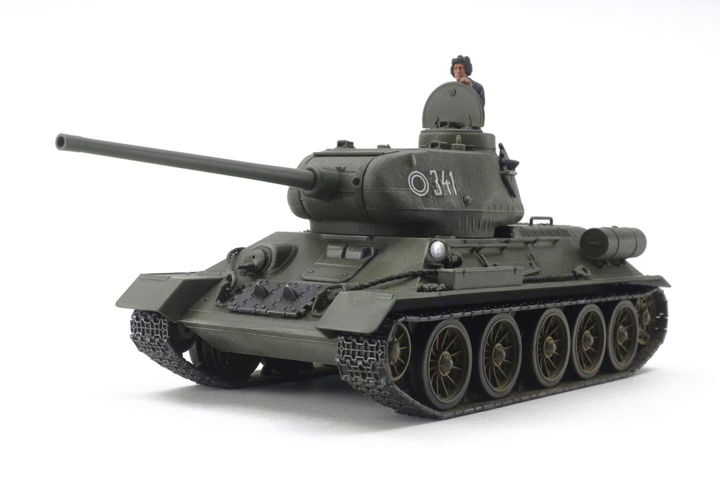 TAMIYA 1/48 Russischer mittlerer Panzer T34-85 Plastikmodell