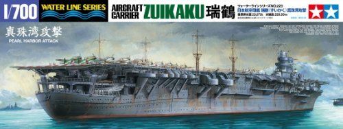 Tamiya 1/700 Ijn Aircraft Carrier Zuikaku Pearl Harbor Attack Model Kit
