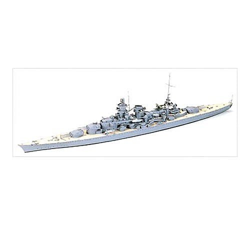 TAMIYA 77518 Deutscher Schlachtkreuzer Scharnhorst Bausatz im Maßstab 1:700