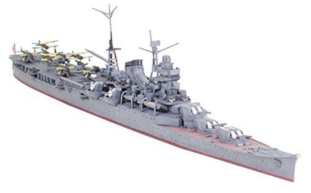 Tamiya 1/700 Waterline Series No.341 Japanese Navy Aviation Cruiser Mogami Plastic Model 31341