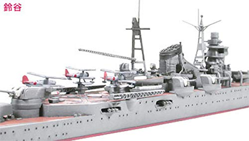 Tamiya 1/700 Waterline Series No.343 Japanese Navy Heavy Cruiser Suzuya Plastique Modèle 31343