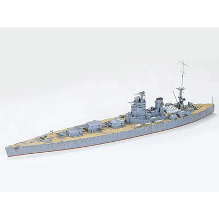 Tamiya 1/700 Waterline Series No.601 Royal Navy Battleship Rodney Plastic Model 77502