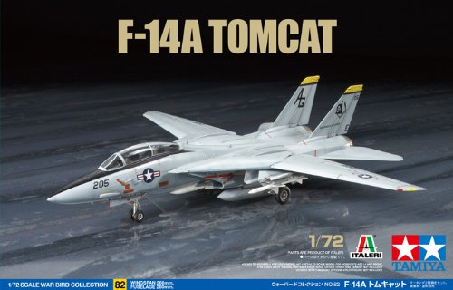 TAMIYA 60782 F-14A Tomcat 1/72 Kit