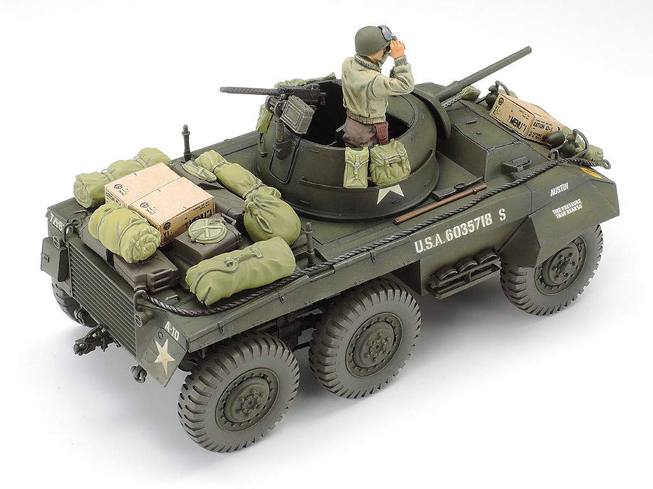 TAMIYA 25196 Us M8 Light Armored Car 'Greyhound' Combat Patrol Set Kit échelle 1/35
