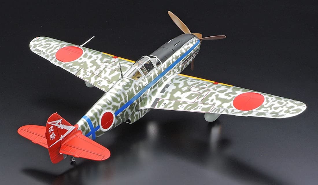 TAMIYA 1/48 Kawasaki Ki-61-Id Hien Tony Silver Color Plated W/Camo Decals Plastic Model