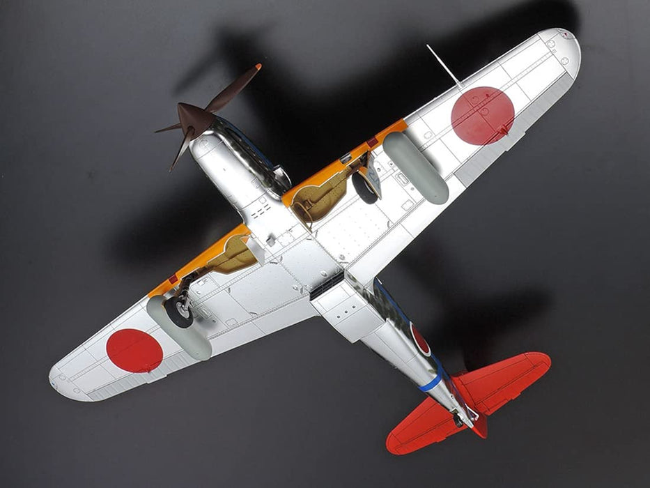TAMIYA 1/48 Kawasaki Ki-61-Id Hien Tony Silver Color Plated W/Camo Decals Plastic Model