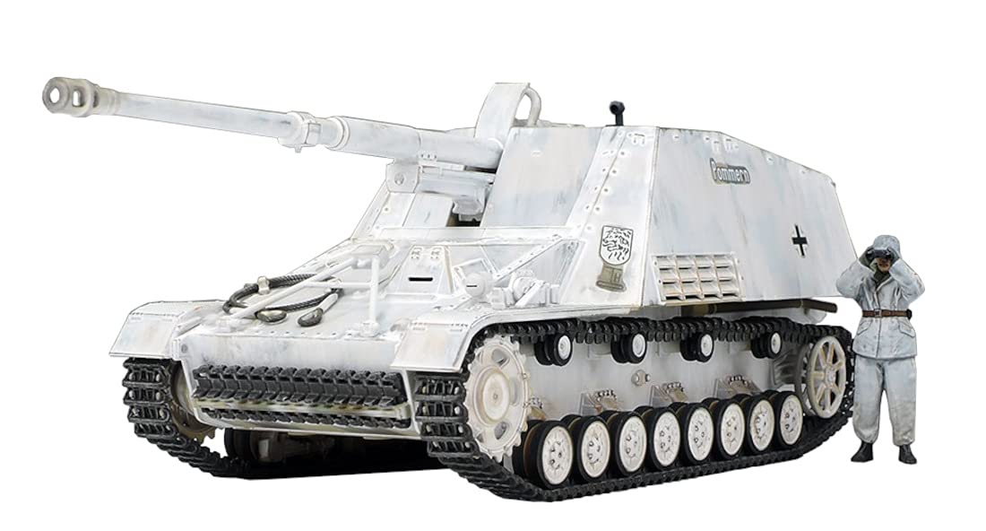 TAMIYA 1/48 German Self-Propelled Heavy Anti-Tank Gun Nashorn Plastic Model