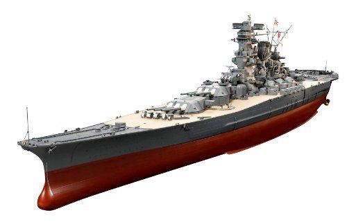 Tamiya 78025 1/350 Premium Japanese Battleship Yamato Model Kit - Japan Figure