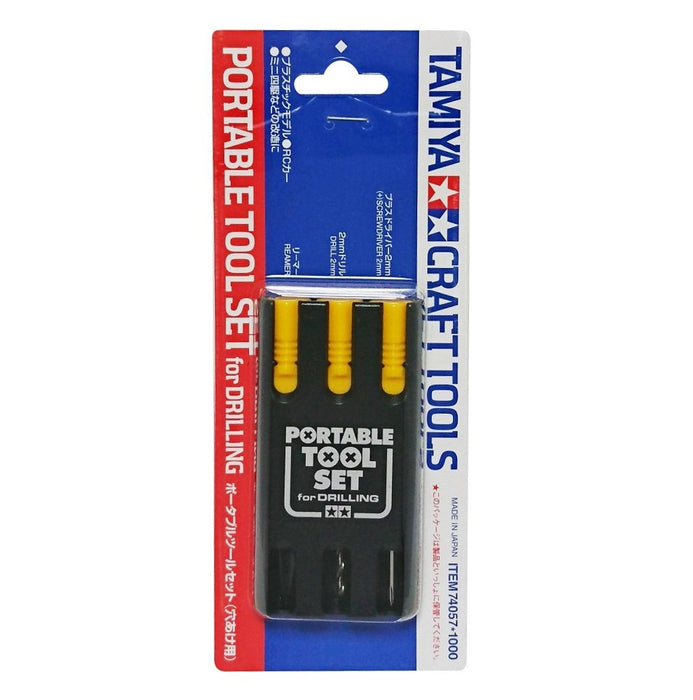 TAMIYA 74057 Craft Tools - Ensemble d'outils portables pour le forage