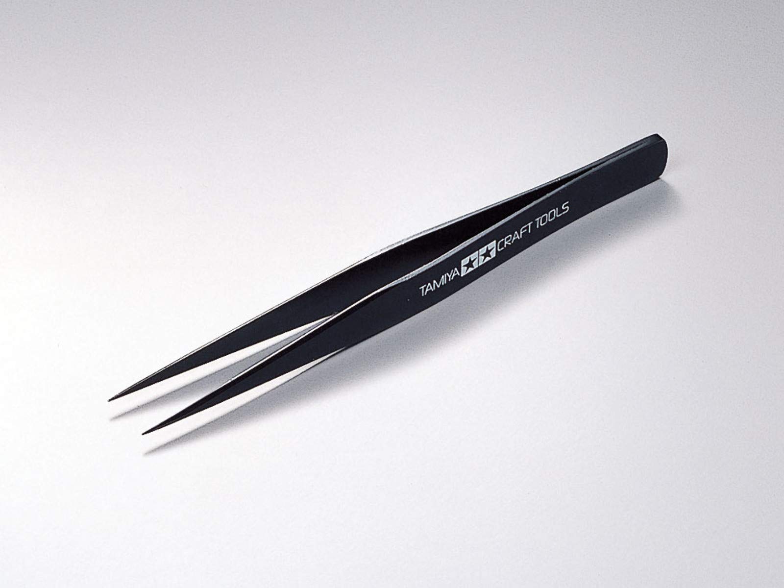Tamiya Craft Tool Series No.04 Straight Tweezers Plastic Model Tool 74004- Japan Figure Store - #1 Bring To You The Best Japanese Goods