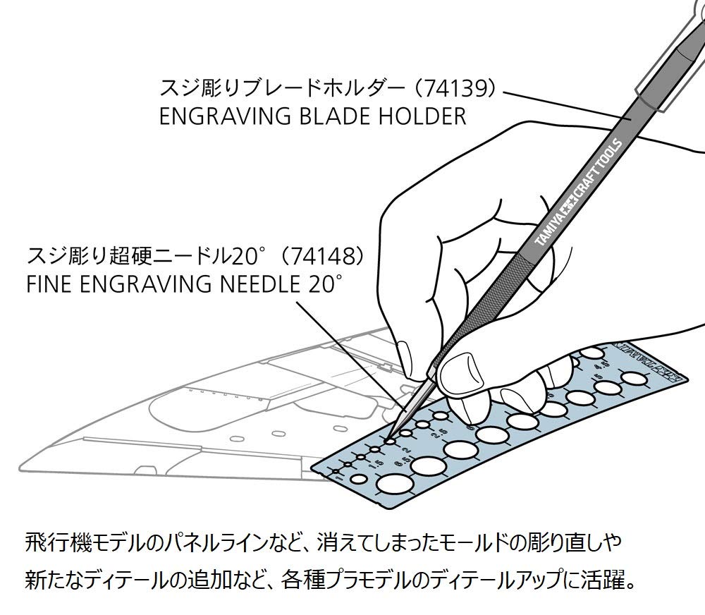 Tamiya Craft Tool Series No.150 Modeling Plate (Circle 1-12.5Mm) Plastic Model Tool 74150- Japan Figure Store - #1 Bring To You The Best Japanese Goods