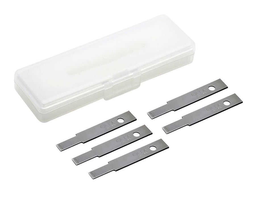Tamiya Craft Tool Series No.159 Modeler&amp;S Knife Pro Lame de rechange (lame plate fine) 5 pièces Outil de modèle en plastique 74159-000