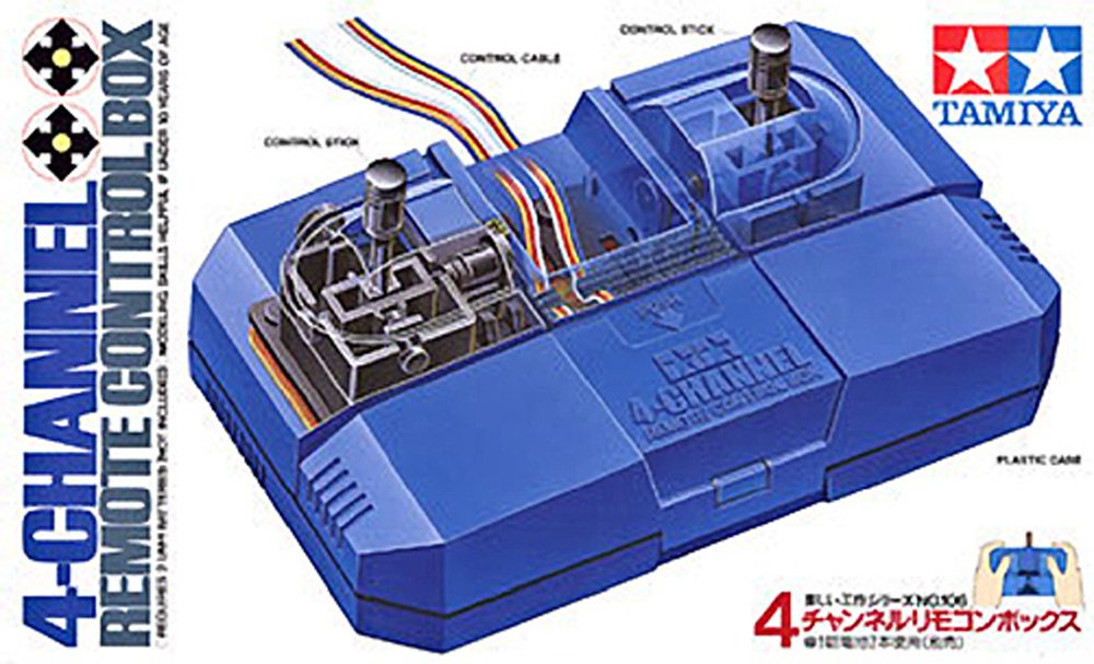 TAMIYA 70106 4-Channel Remote Control Box