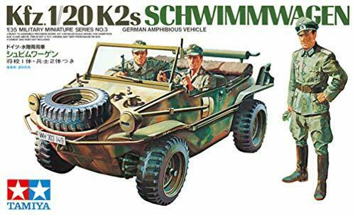 Kit de modèle en plastique de véhicule amphibie allemand Tamiya Schwimmwagen
