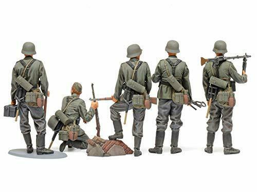 Tamiya German Infantry Set Mid-wwii Plastic Model Kit