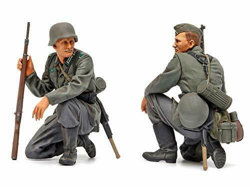 Tamiya Deutsches Infanterie-Set Mid-Wwii Plastikmodellbausatz
